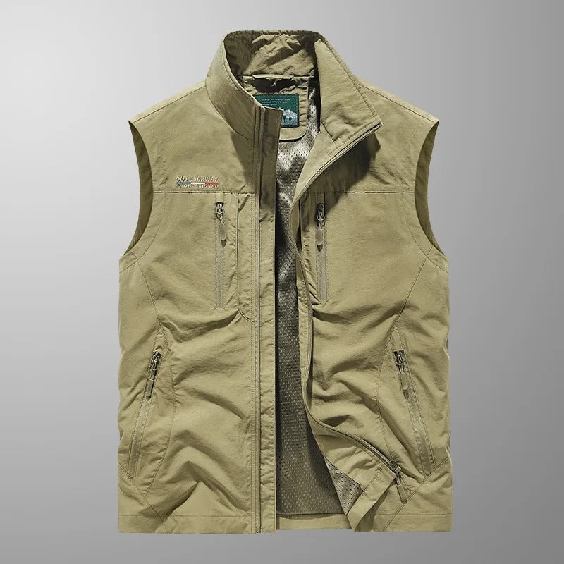 CONOR™™ | Men's Nylon Zip Vest