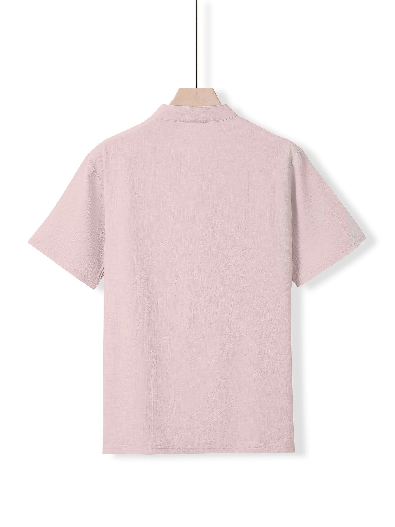 CONOR™™ | Men's Linen Henley Shirt