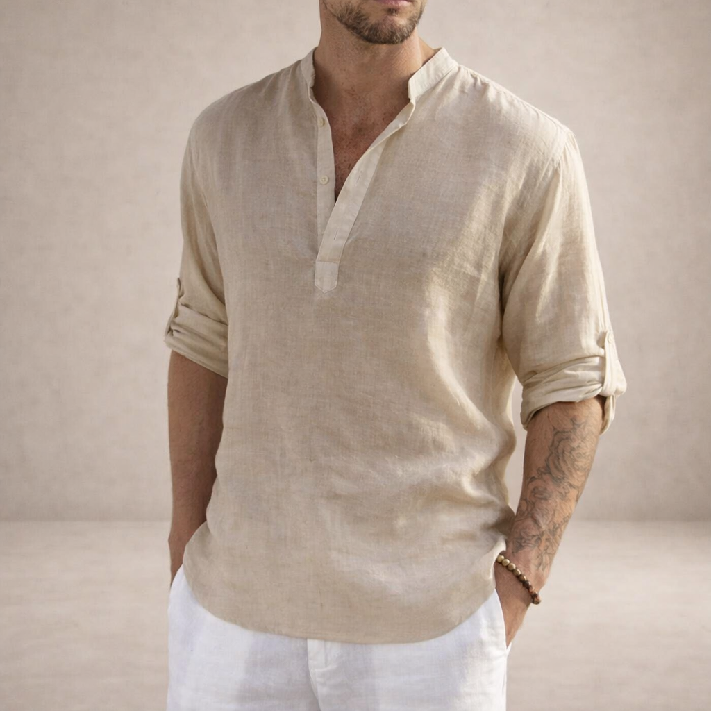 CONOR™™ | Stand Collar Shirt