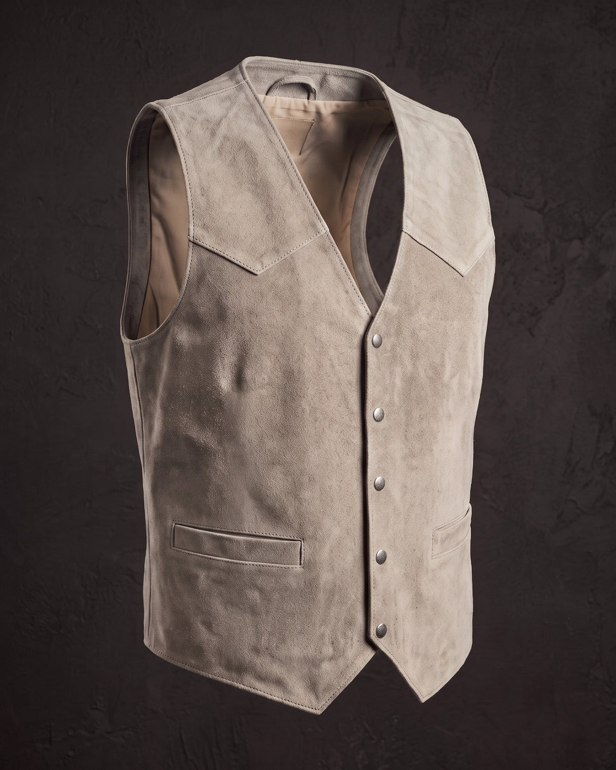 CONOR™ | Brushed Suede Look Vest