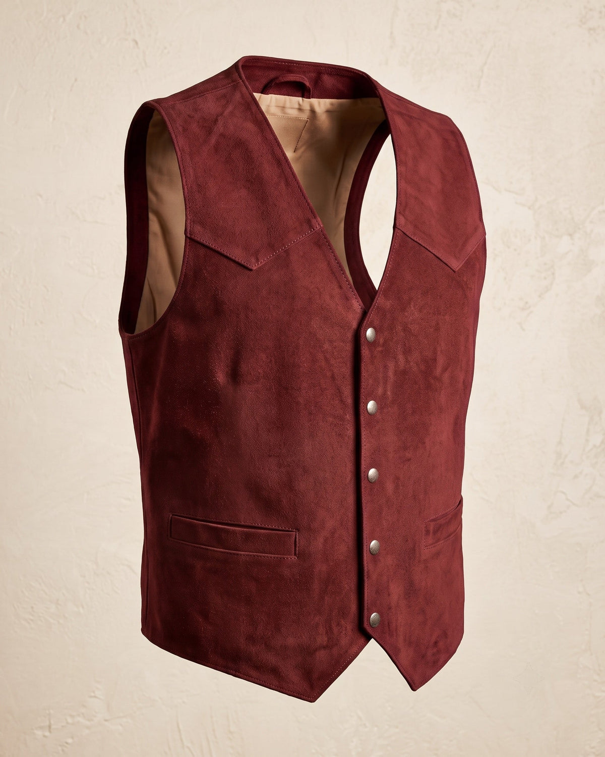 CONOR™ | Brushed Suede Look Vest
