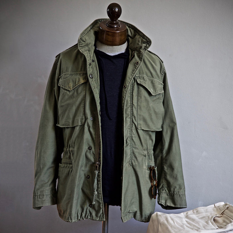 CONOR™ | Vintage-Style Men's Field Jacket – Military-Inspired