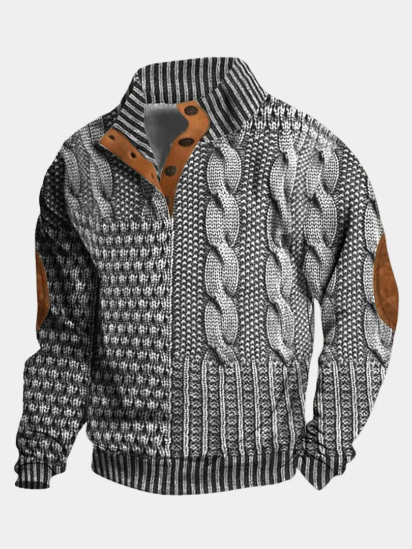 CONOR™ | VINTAGE KNIT PULLOVER FOR MEN