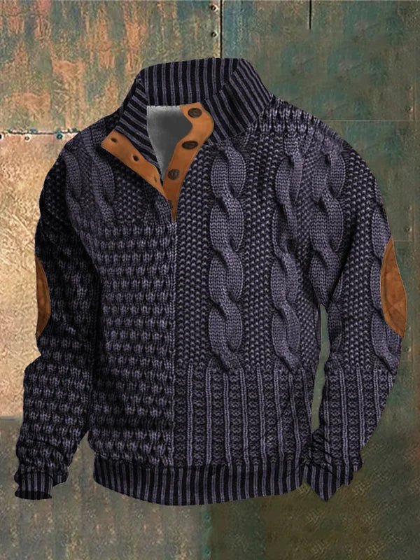 CONOR™ | VINTAGE KNIT PULLOVER FOR MEN
