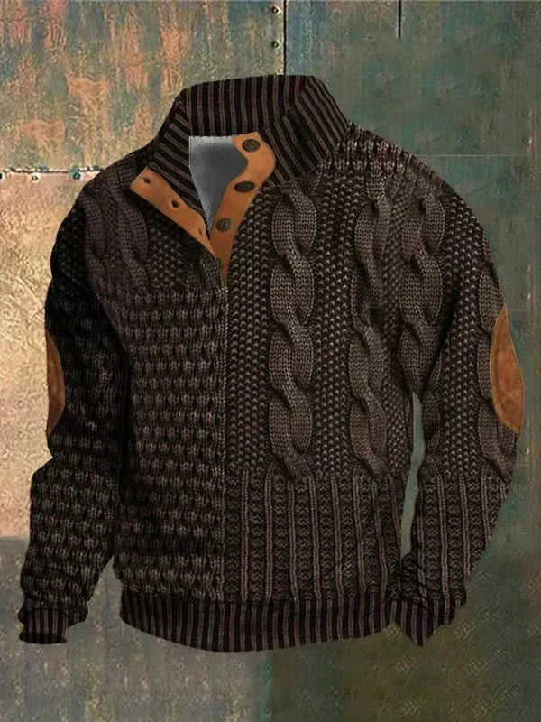 CONOR™ | VINTAGE KNIT PULLOVER FOR MEN