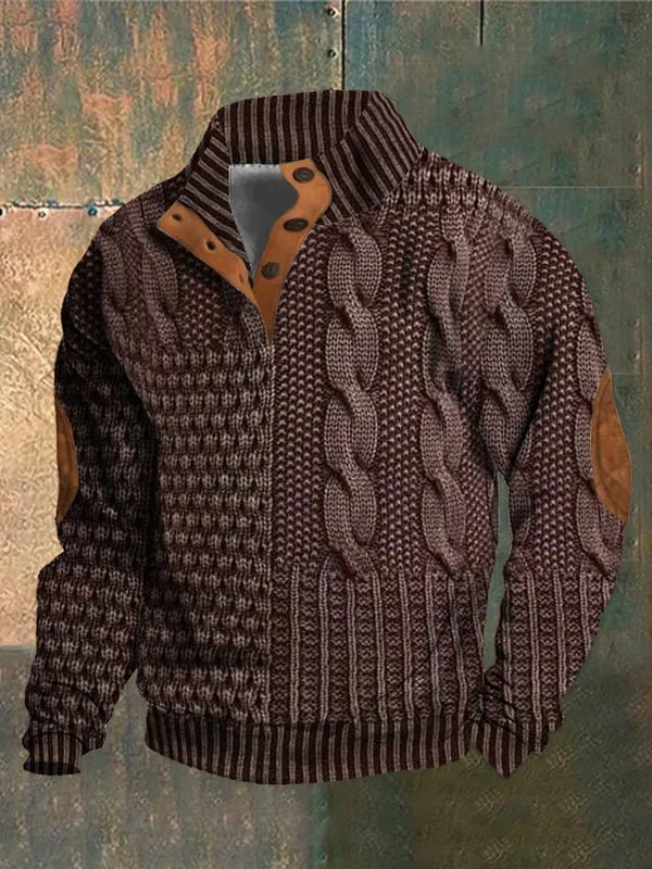CONOR™ | VINTAGE KNIT PULLOVER FOR MEN