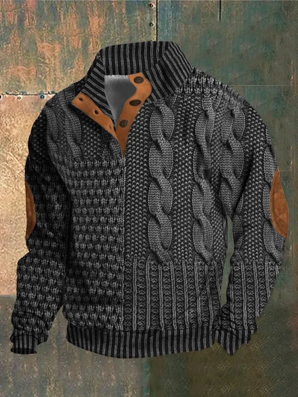 CONOR™ | VINTAGE KNIT PULLOVER FOR MEN