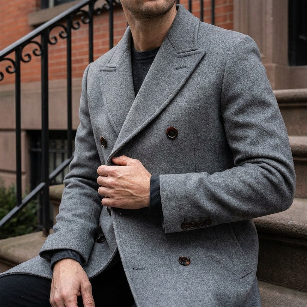 CONOR™ | Rothwell Wool Overcoat