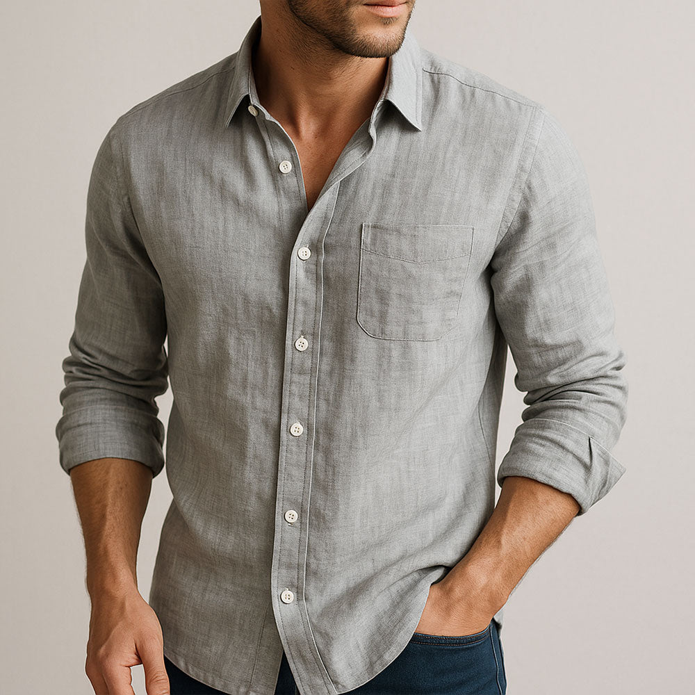 CONOR™ | ESSENTIAL LINEN SHIRT