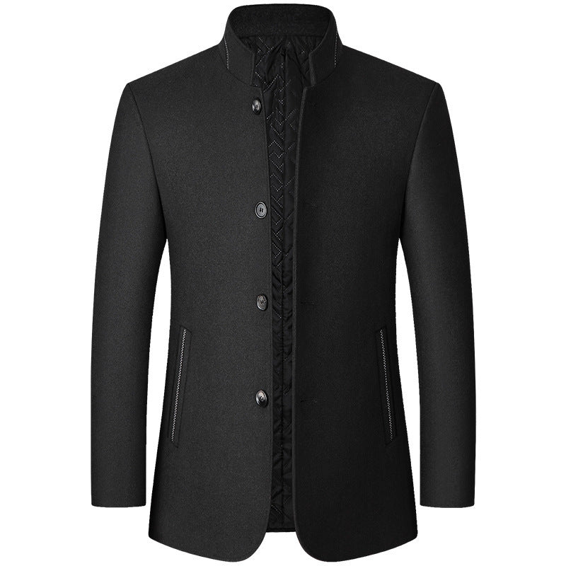 CONOR™™ | Men's Tailored Wool-Blend Overcoat