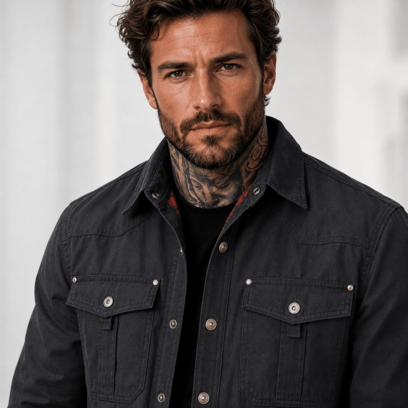 CONOR™ | Flannel Lined Shacket