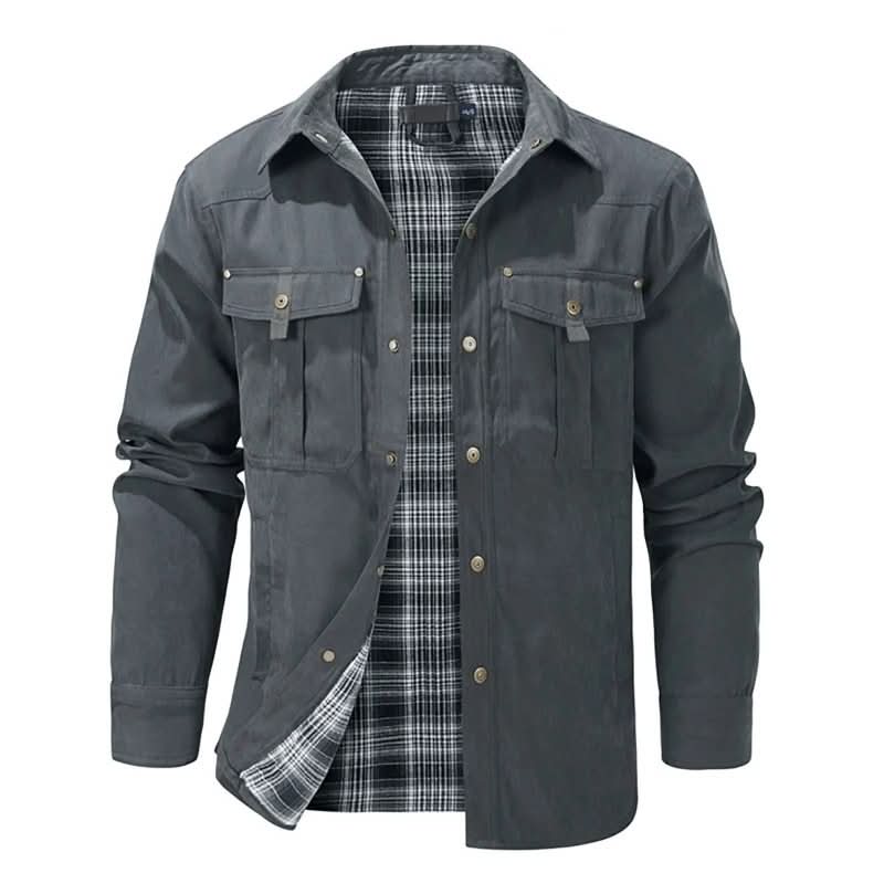 CONOR™ | Flannel Lined Shacket