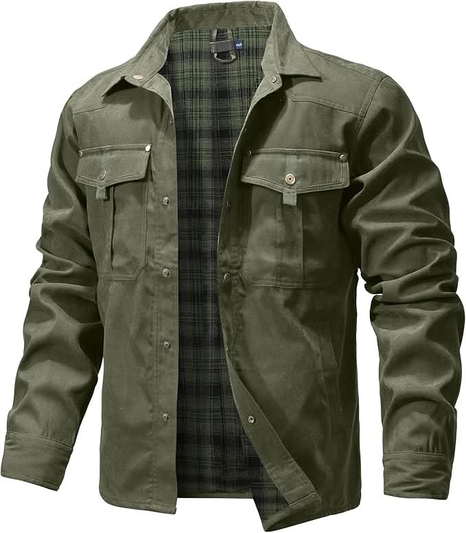 CONOR™ | Flannel Lined Shacket