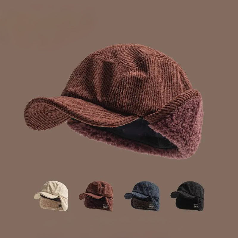 CONOR™ | Frostline Corduroy Earflap Cap