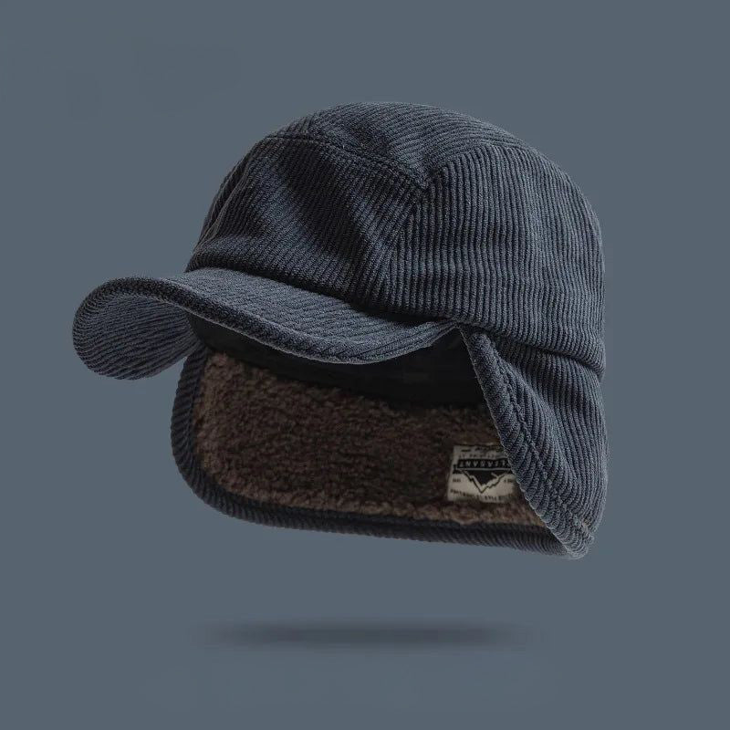 CONOR™ | Frostline Corduroy Earflap Cap