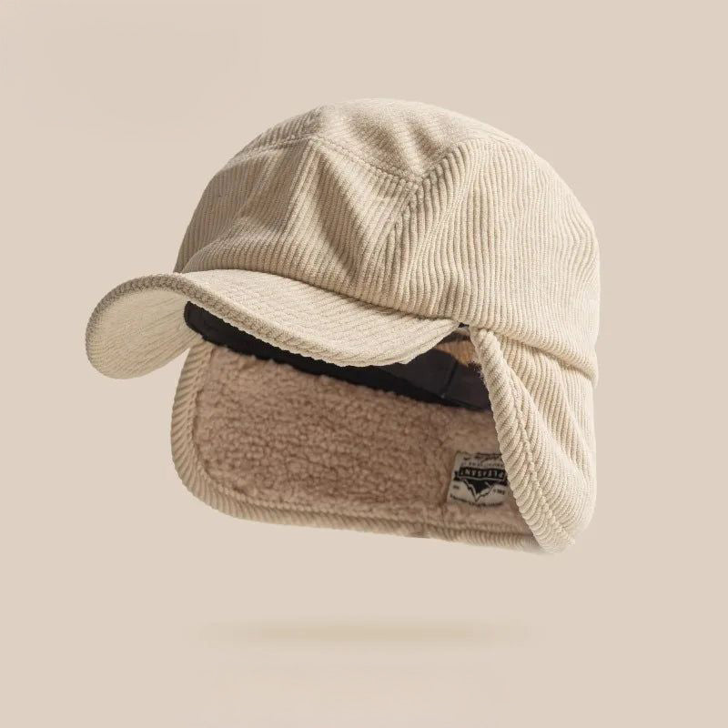 CONOR™ | Frostline Corduroy Earflap Cap