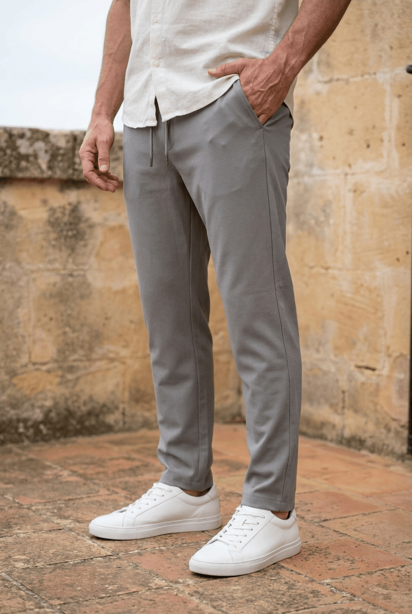 CONOR™™ | Men's Slim-Fit Elastic Waist Pants
