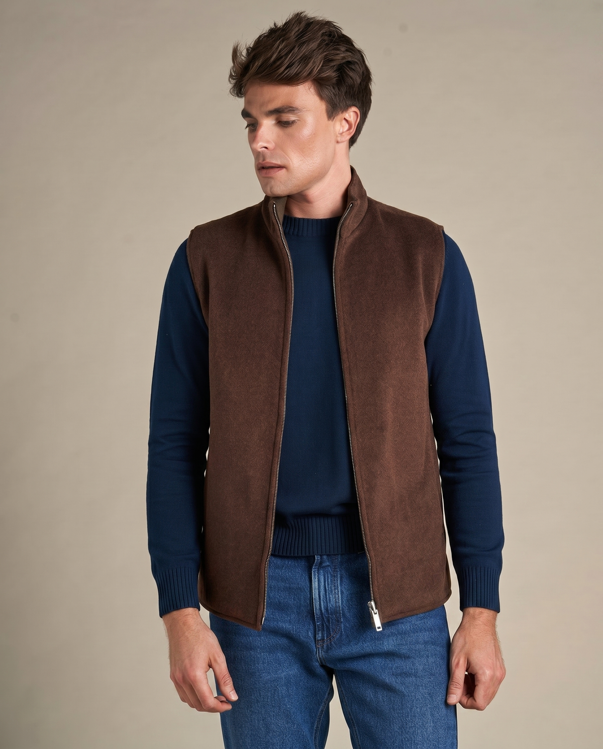 CONOR™ | Reversible Wool Vest
