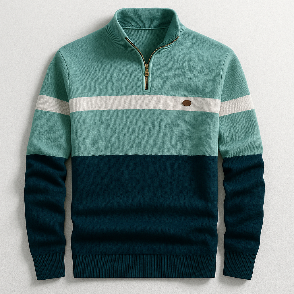 CONOR™ | MEN'S PULLOVER WITH ZIP COLLAR