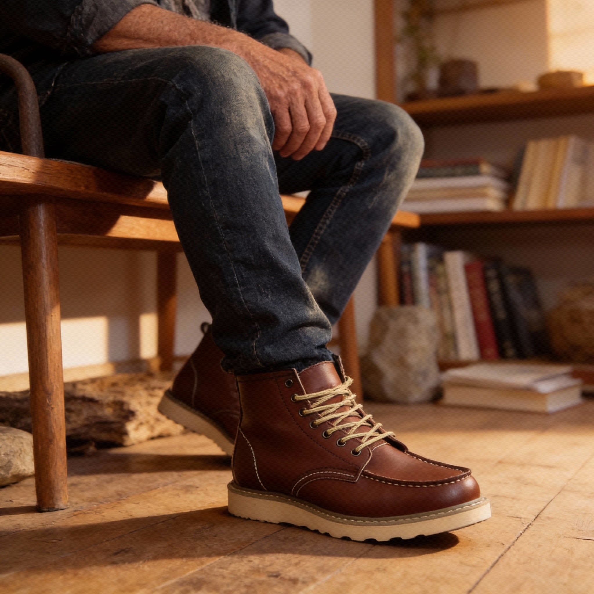 CONOR™ | CLASSIC LACE-UP BOOTS FOR MEN