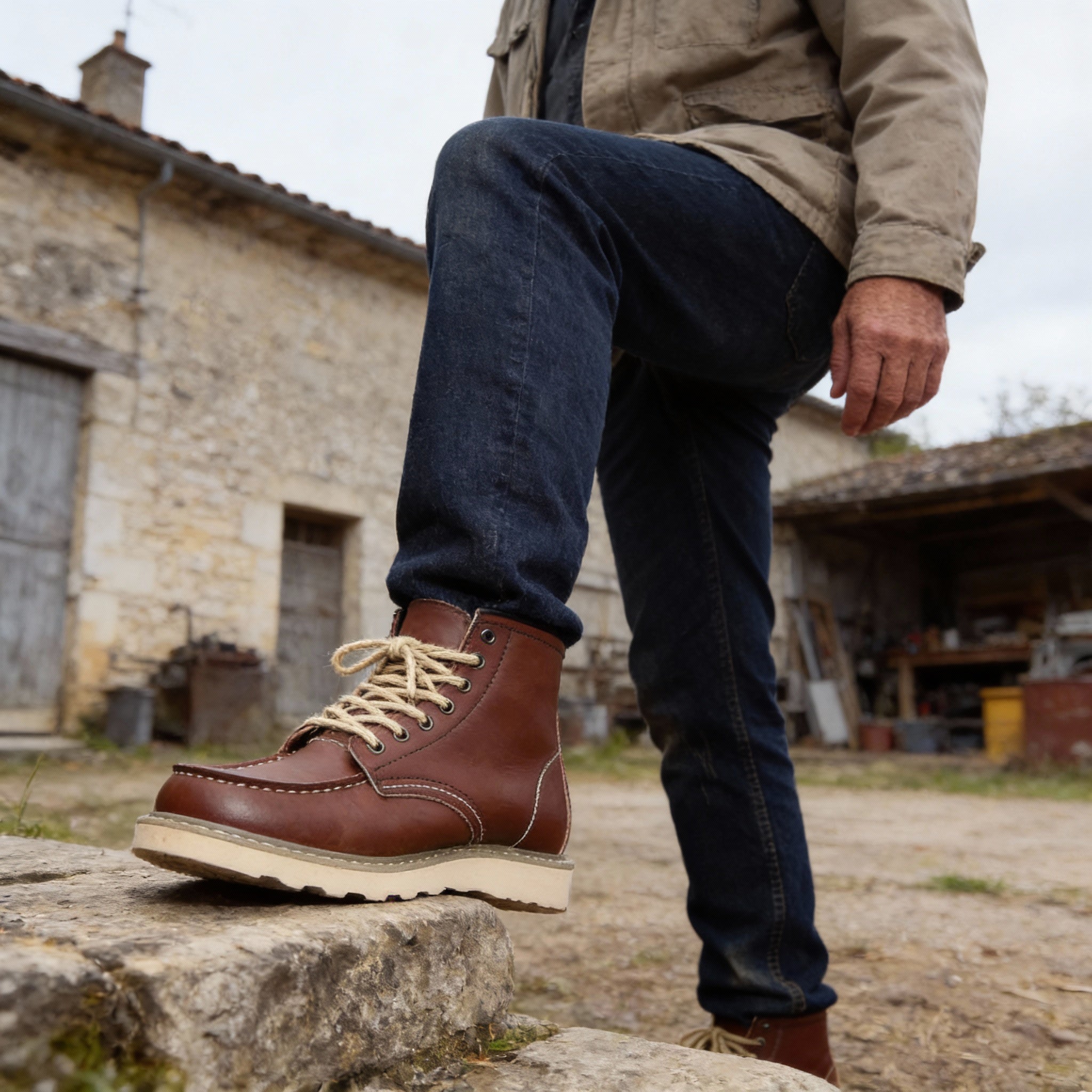 CONOR™ | CLASSIC LACE-UP BOOTS FOR MEN