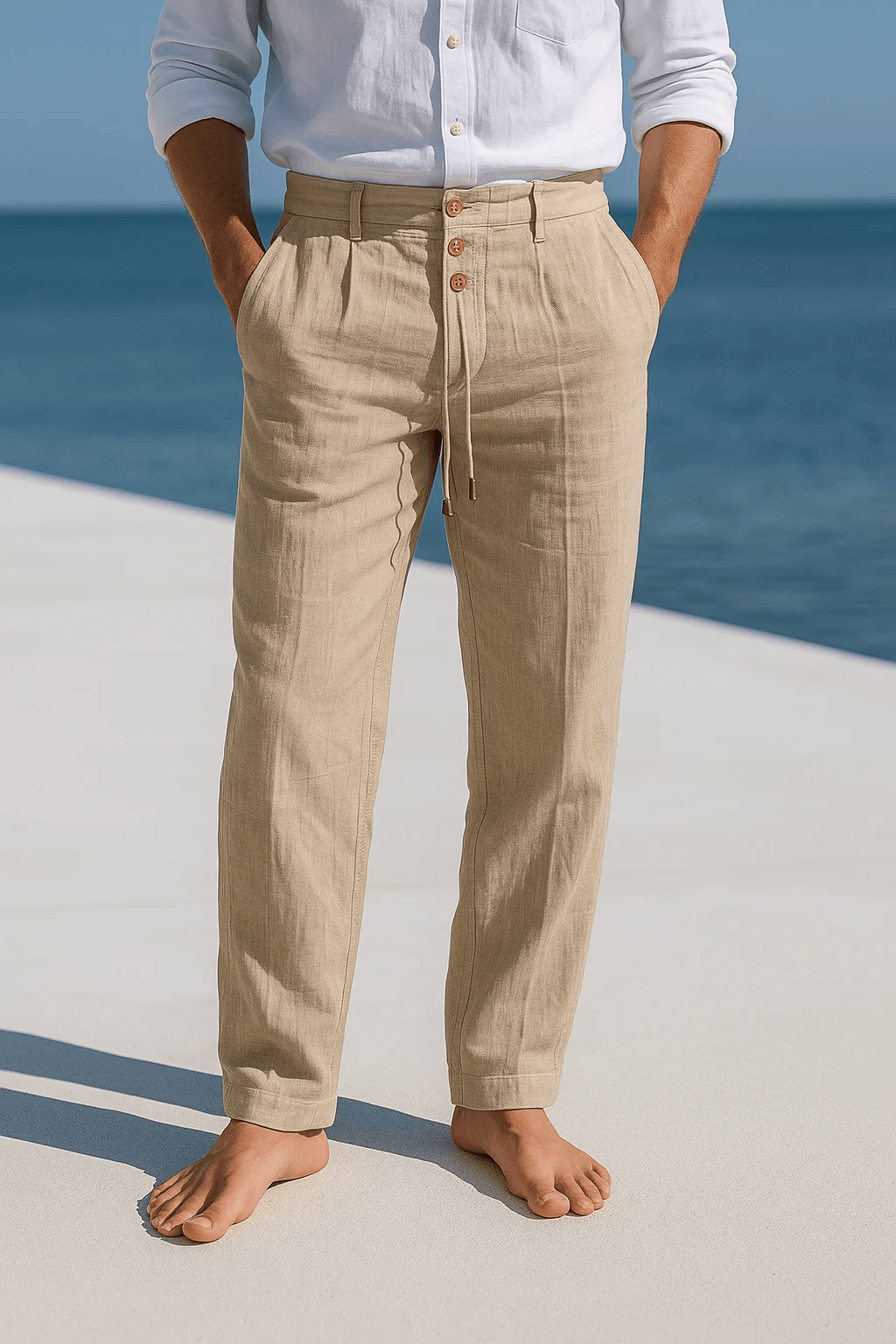 CONOR™™ | Men's Linen Trousers