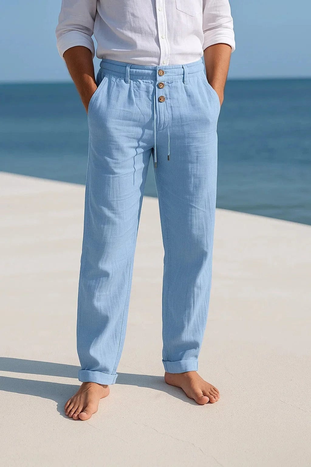 CONOR™™ | Men's Linen Trousers