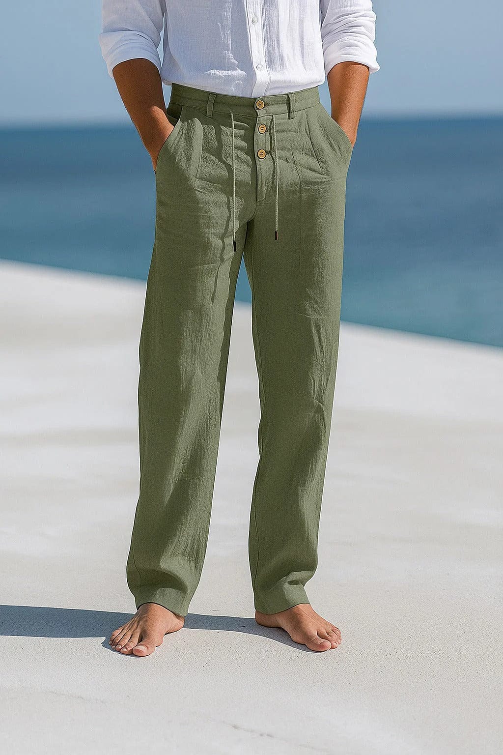 CONOR™™ | Men's Linen Trousers