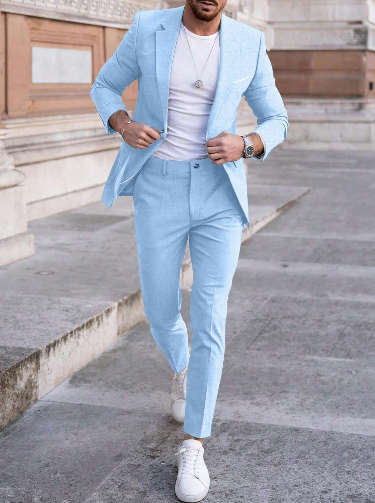 CONOR™™ | Men's Slim Two-Piece Casual Suit