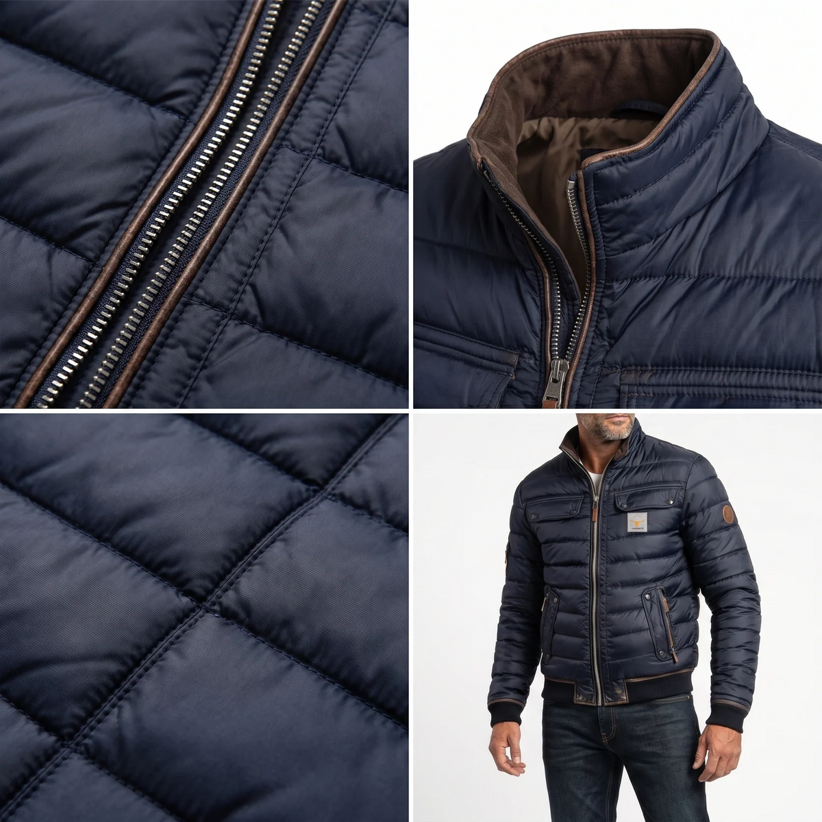 CONOR™ | Marco Modern Short Winter Jacket