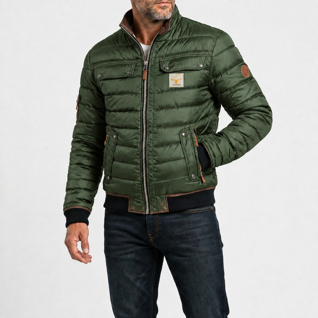 CONOR™ | Dario Vintage Jacket with a Bold Character