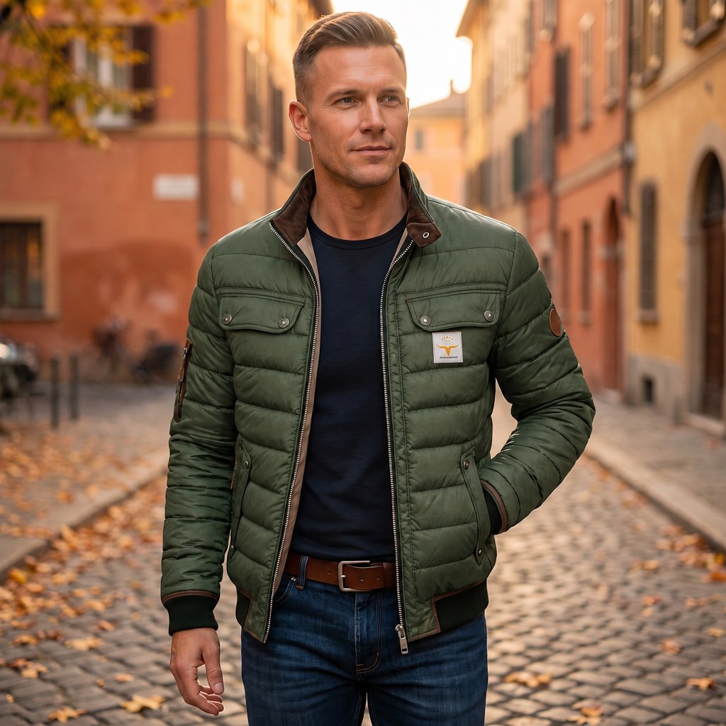 CONOR™ | Dario Vintage Jacket with a Bold Character