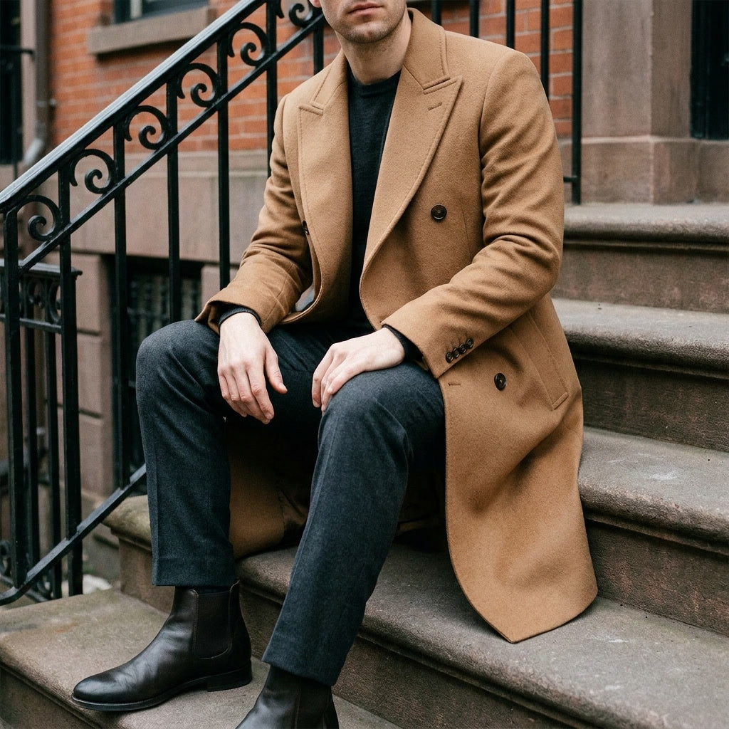 CONOR™ | Rothwell Wool Overcoat