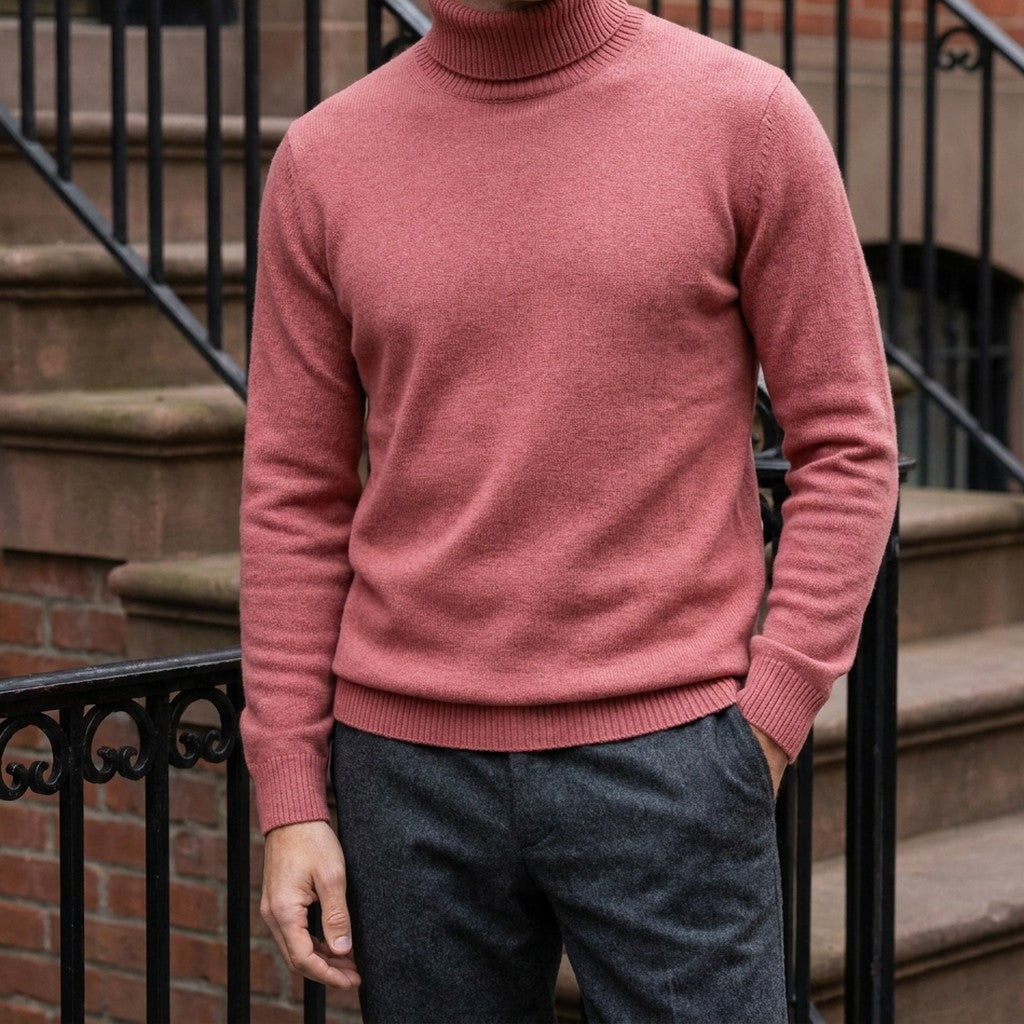 CONOR™ | Clarkson Merino Wool Turtleneck