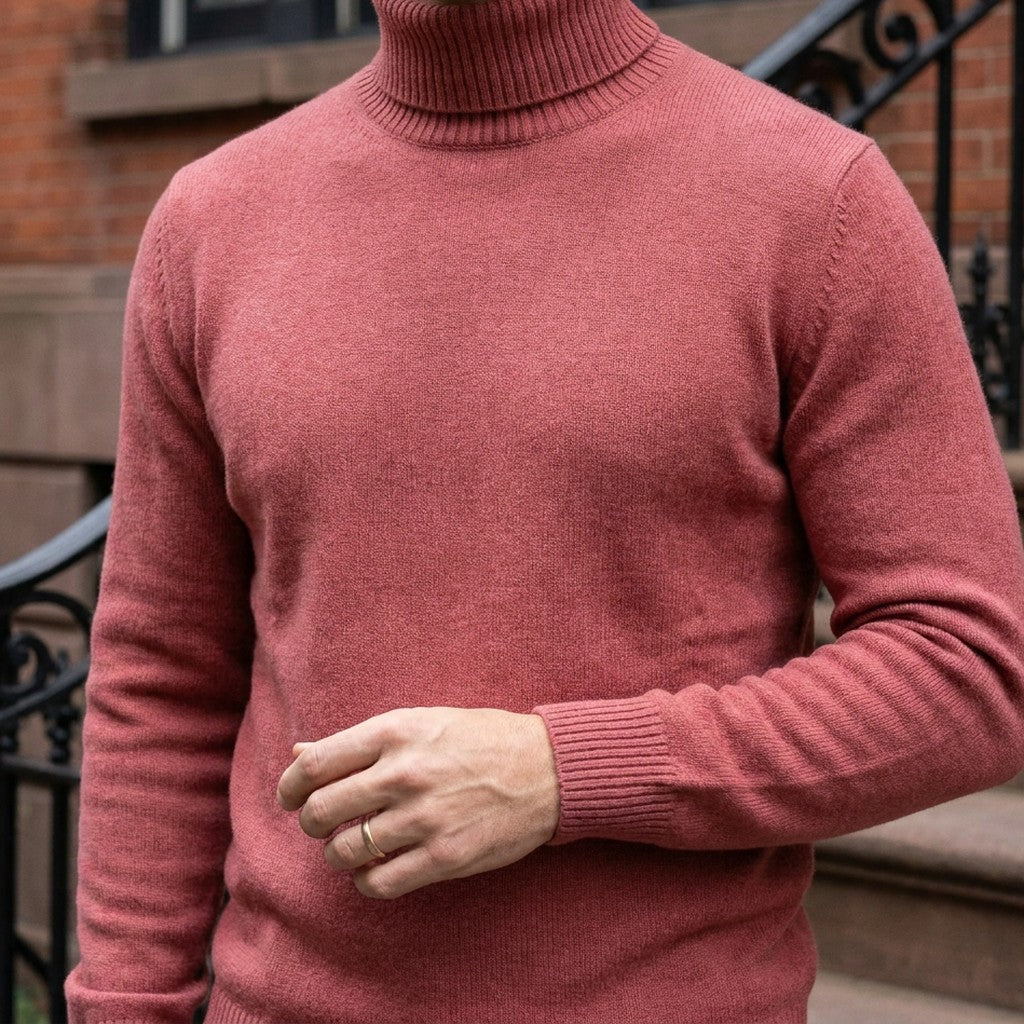 CONOR™ | Clarkson Merino Wool Turtleneck