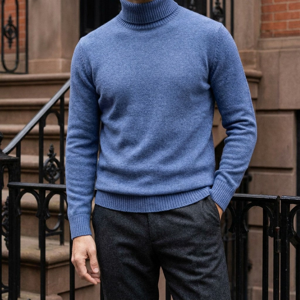 CONOR™ | Clarkson Merino Wool Turtleneck