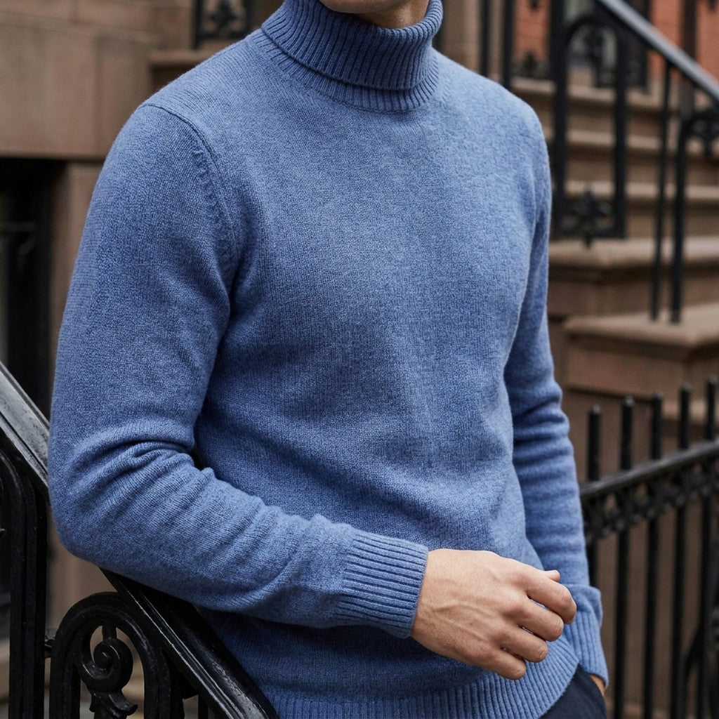 CONOR™ | Clarkson Merino Wool Turtleneck