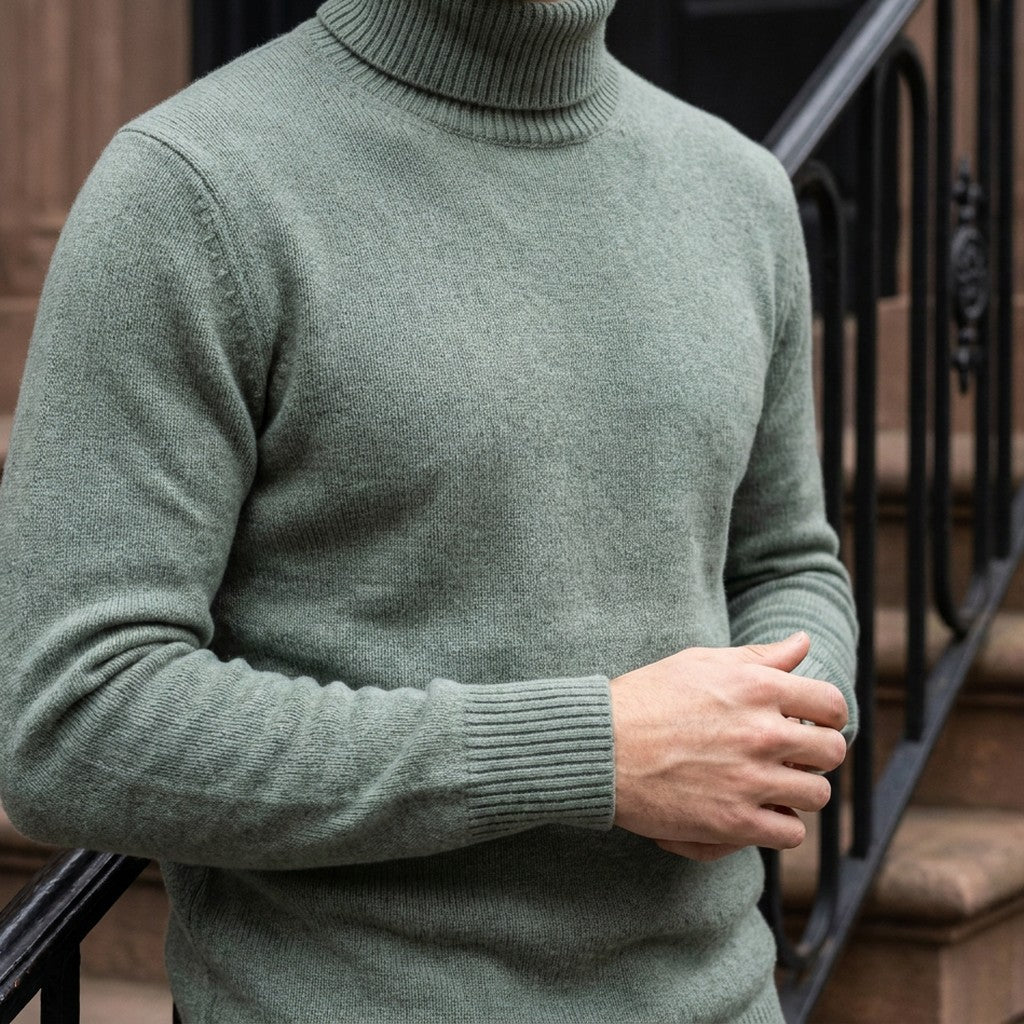 CONOR™ | Clarkson Merino Wool Turtleneck