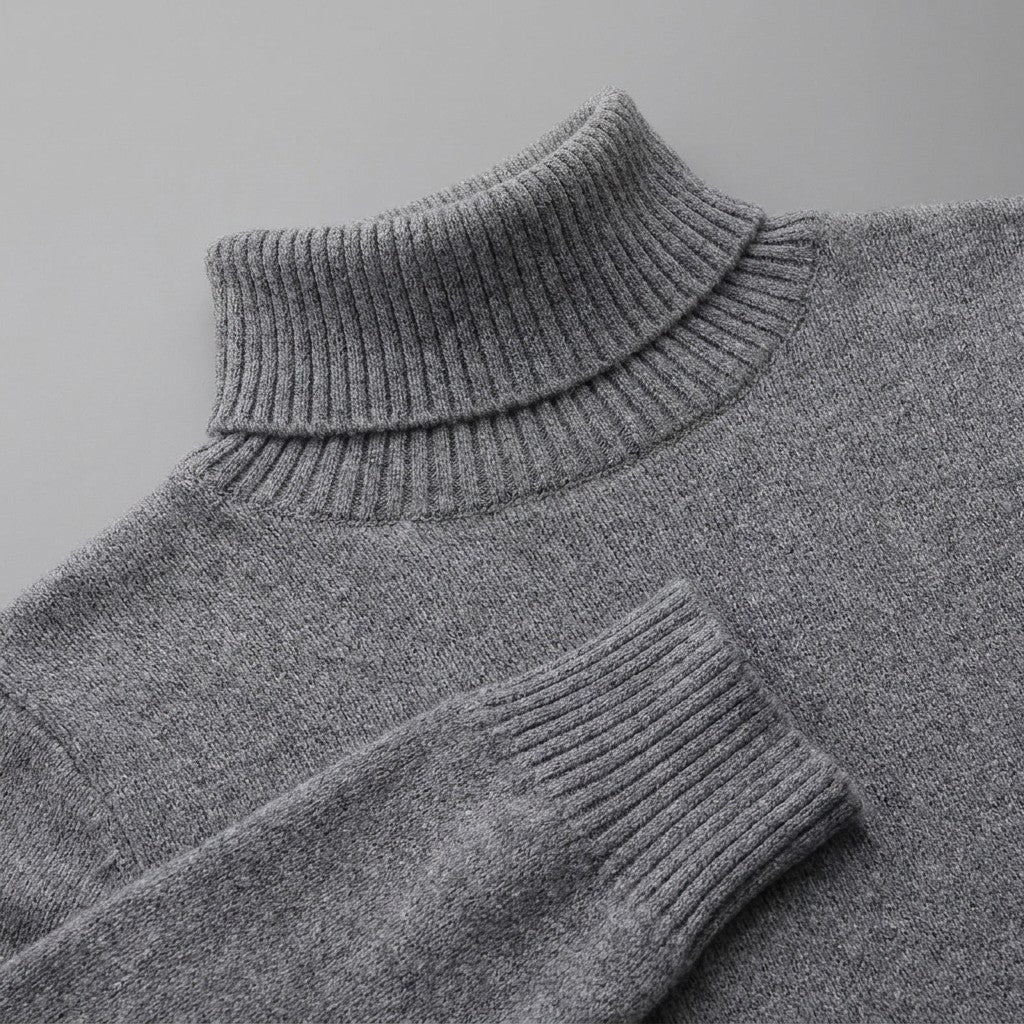 CONOR™ | Clarkson Merino Wool Turtleneck