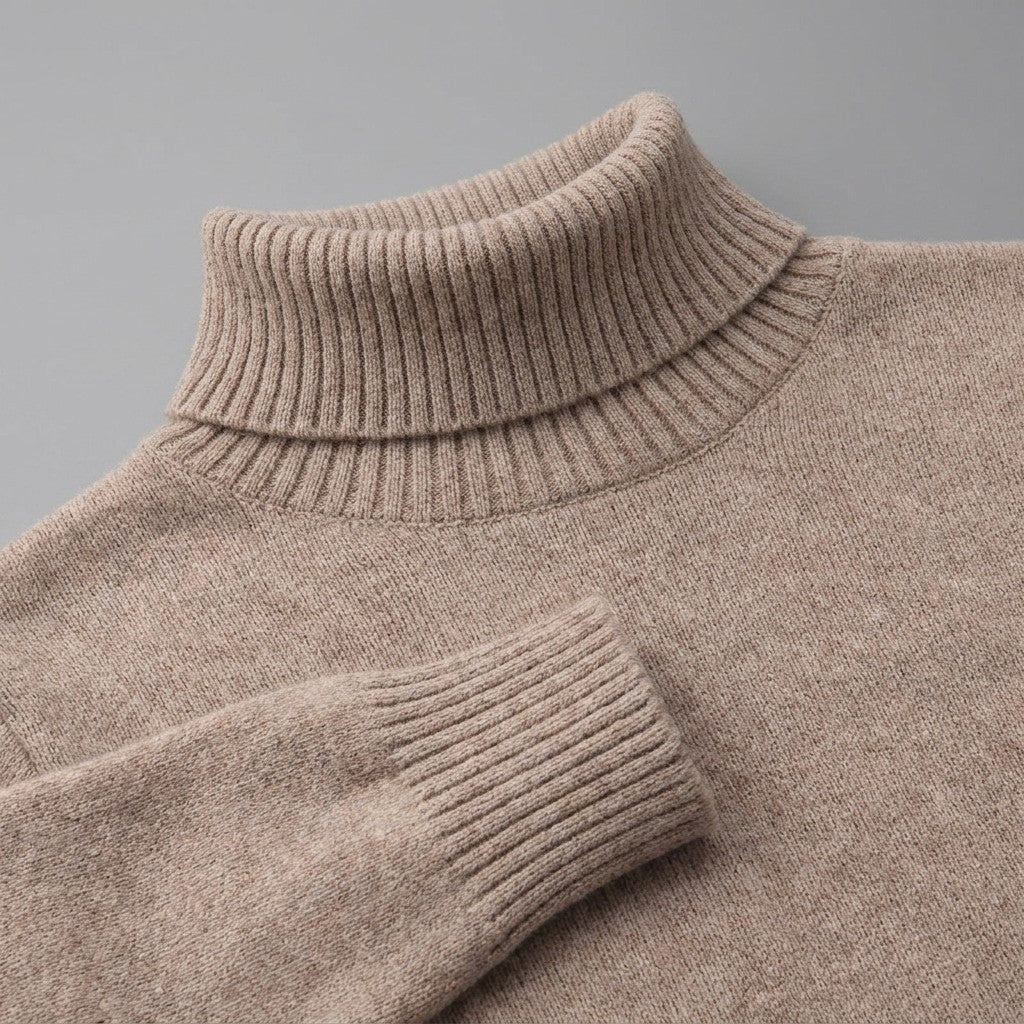 CONOR™ | Clarkson Merino Wool Turtleneck