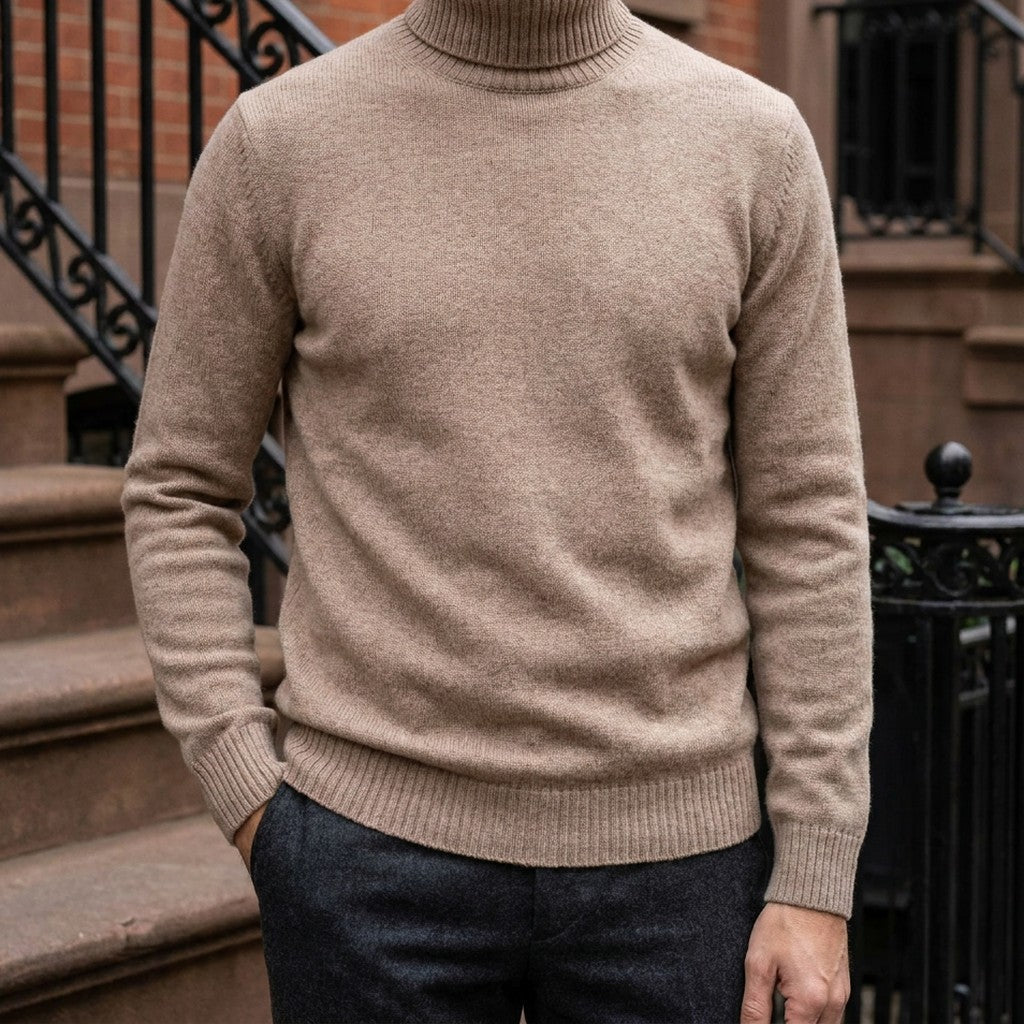 CONOR™ | Clarkson Merino Wool Turtleneck