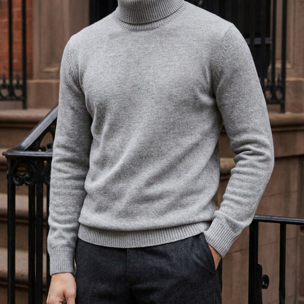 CONOR™ | Clarkson Merino Wool Turtleneck