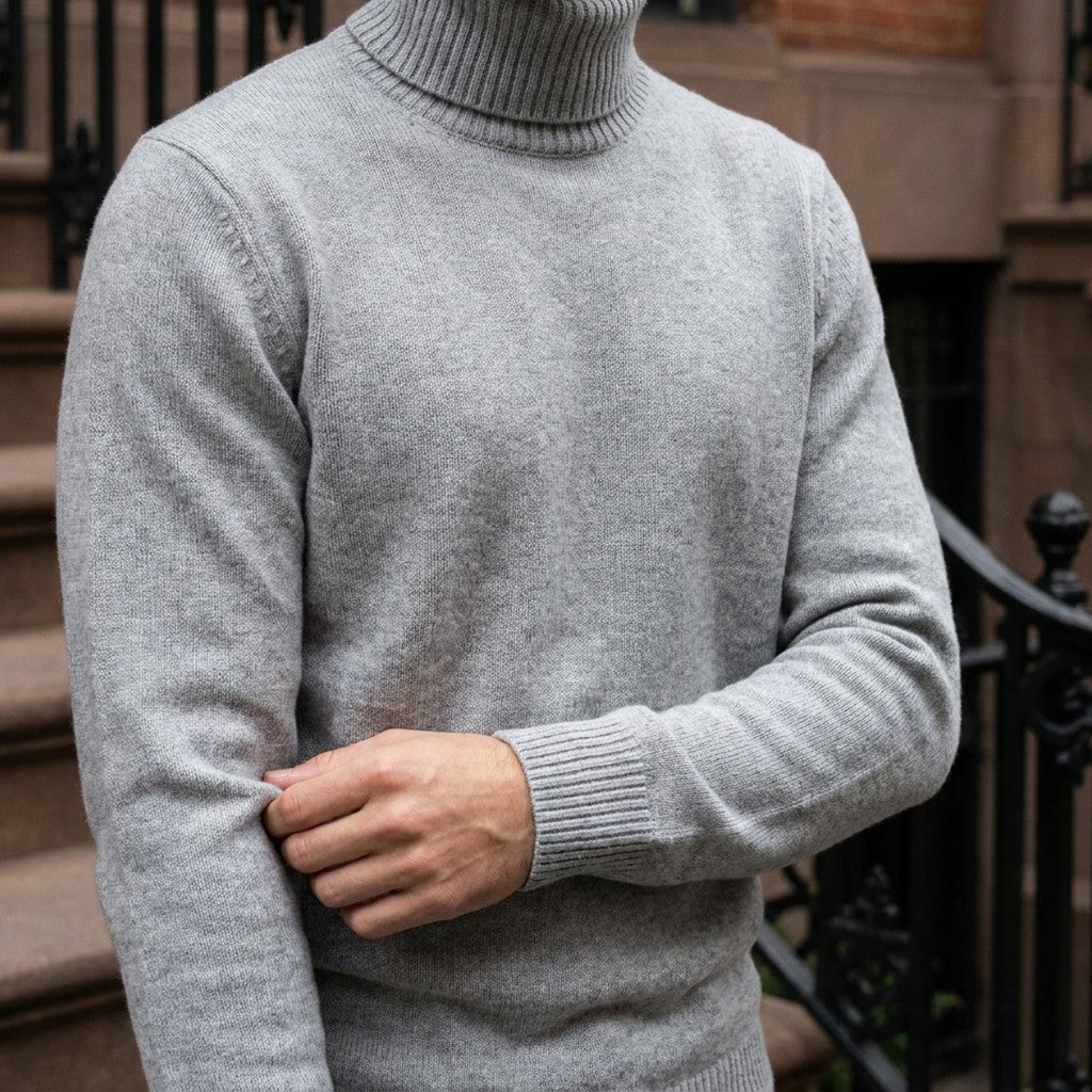 CONOR™ | Clarkson Merino Wool Turtleneck