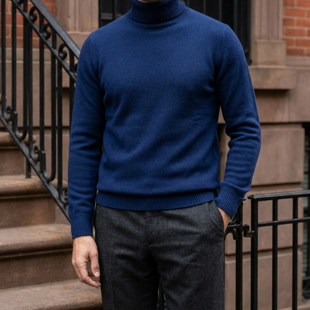 CONOR™ | Clarkson Merino Wool Turtleneck