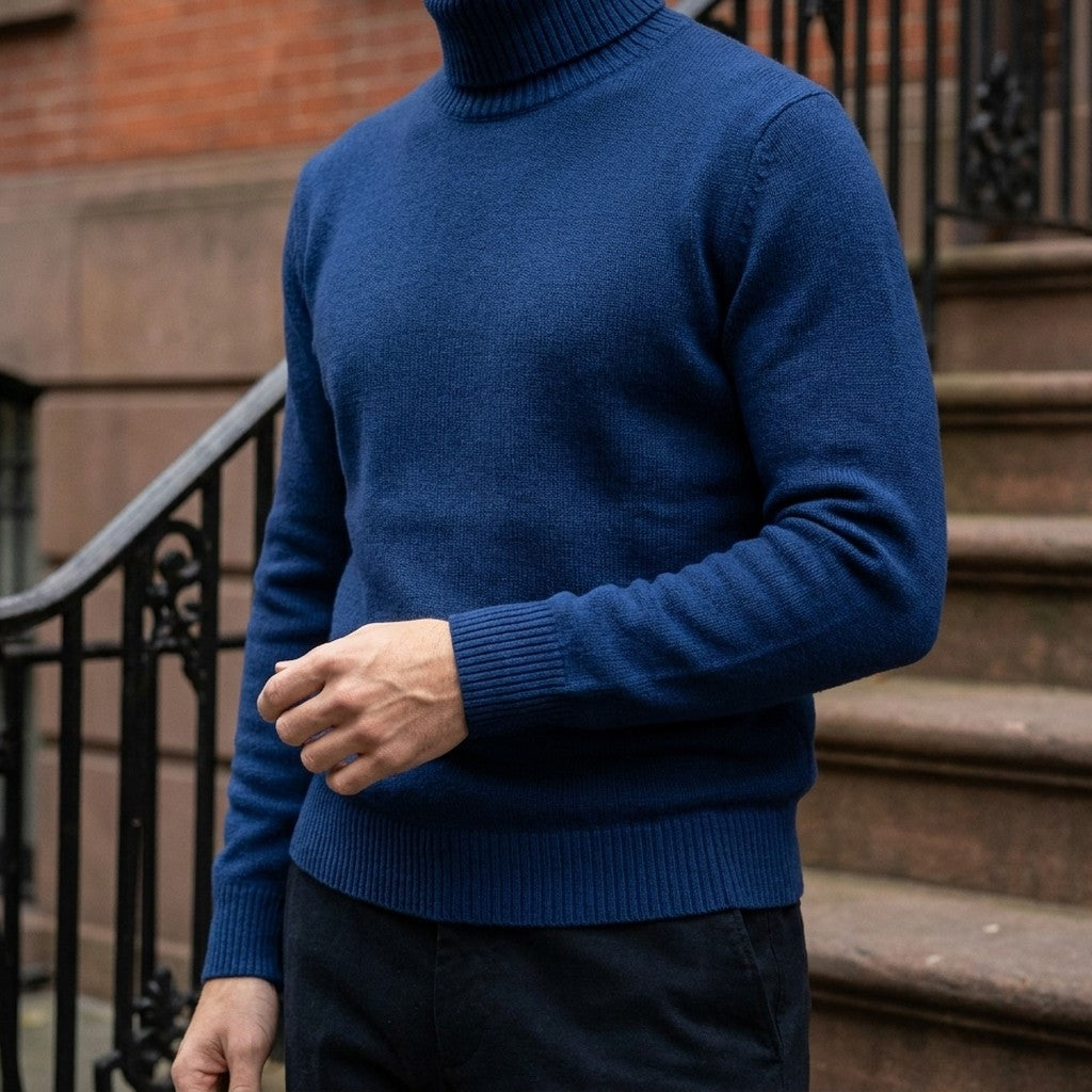 CONOR™ | Clarkson Merino Wool Turtleneck