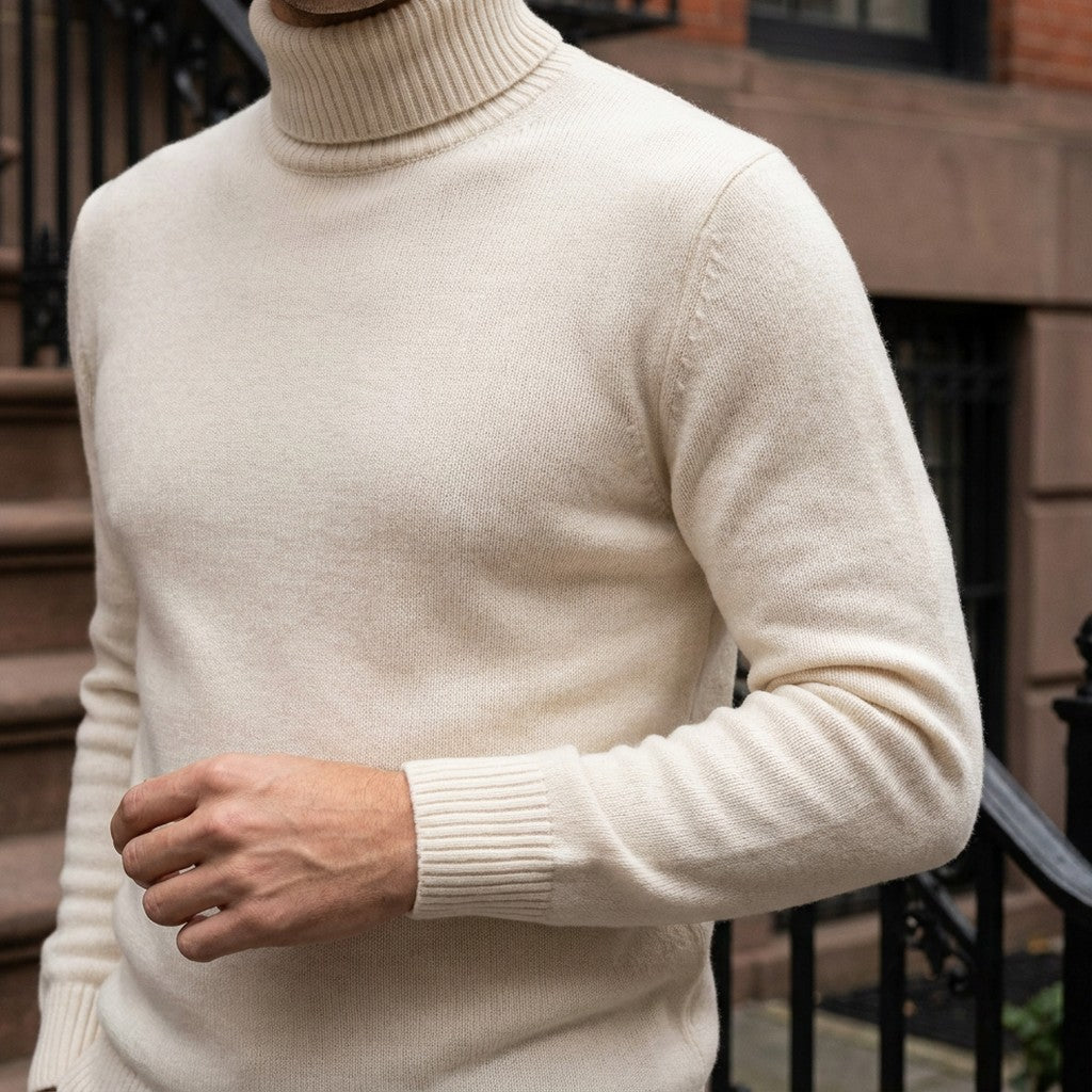 CONOR™ | Clarkson Merino Wool Turtleneck