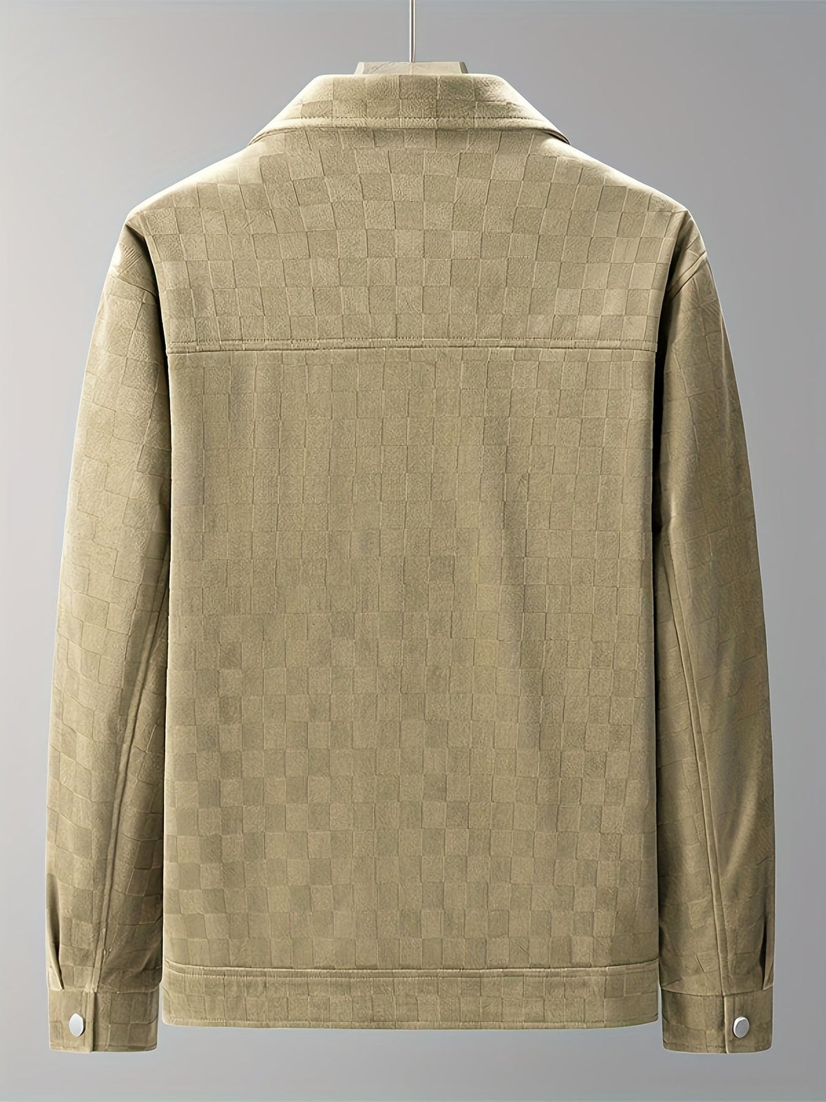 CONOR™ | Mavrick Checkered Suede Jacket