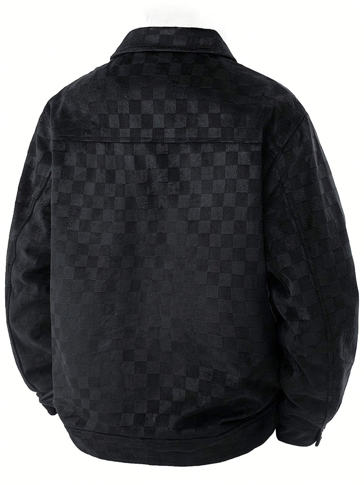 CONOR™ | Mavrick Checkered Suede Jacket