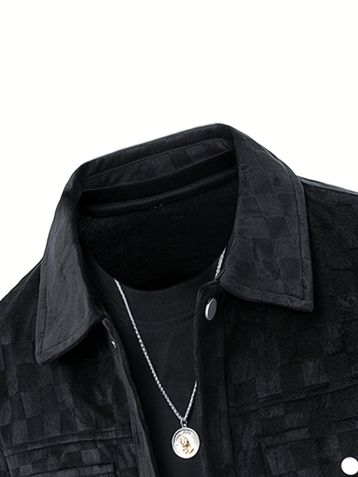 CONOR™ | Mavrick Checkered Suede Jacket