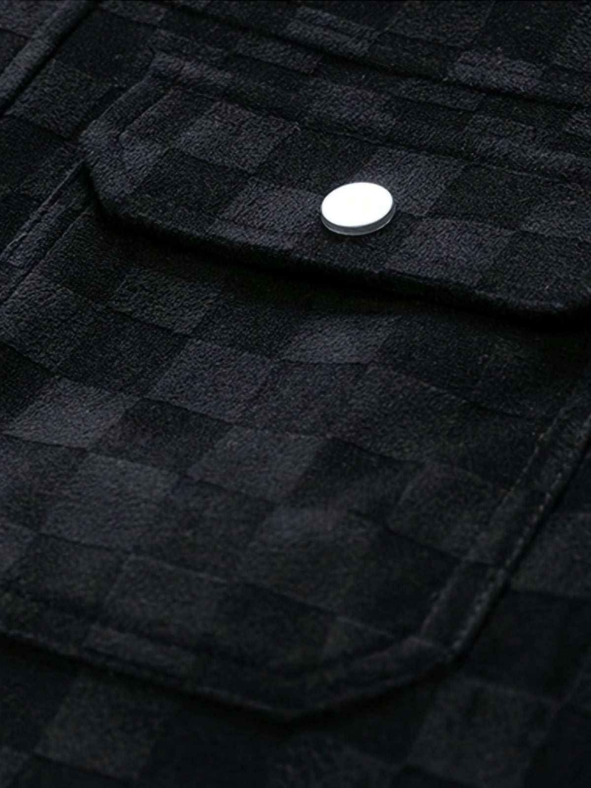 CONOR™ | Mavrick Checkered Suede Jacket